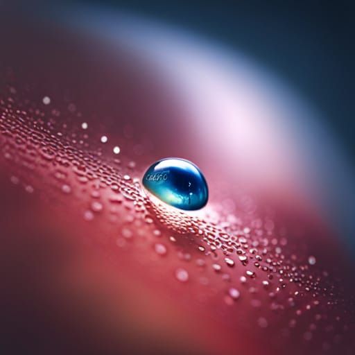 Galaxy in a Raindrop: Splash Art Concept