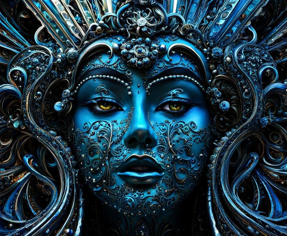 Liquified Dreams: An Abstract Digital Art Remnant