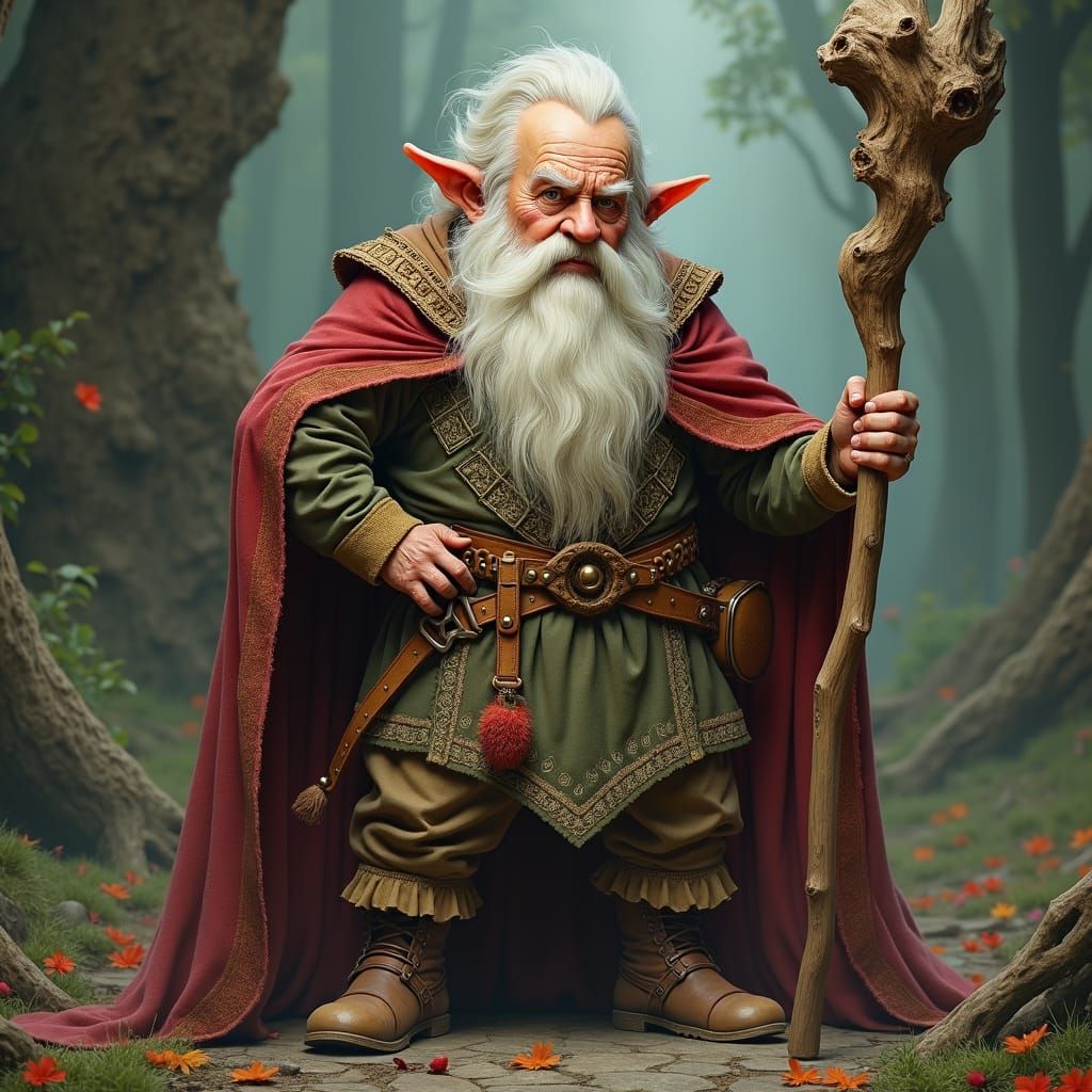 Celtic Gnome Guardian of Hidden Treasures