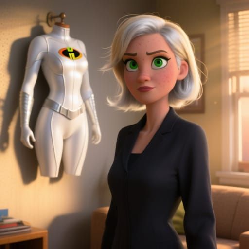 Mirage in Cozy Living Room During Golden Hour