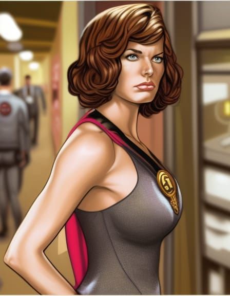 Riveter Rose, Superheroine during WWII #1