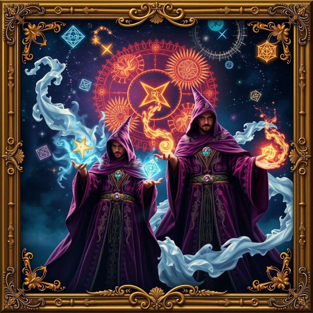 The sorcerers tarot card⚡✨