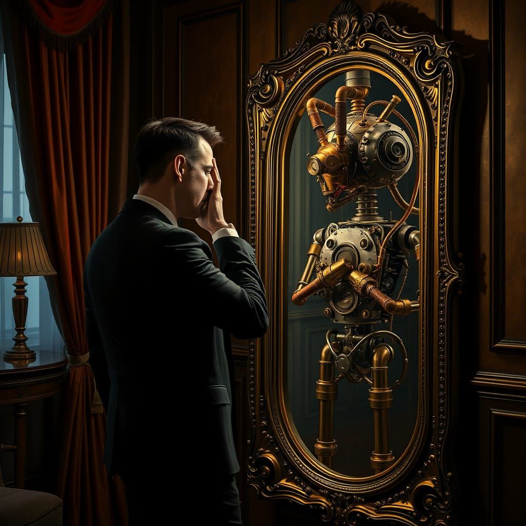 Luxurious Automaton in Distress, Steampunk Style