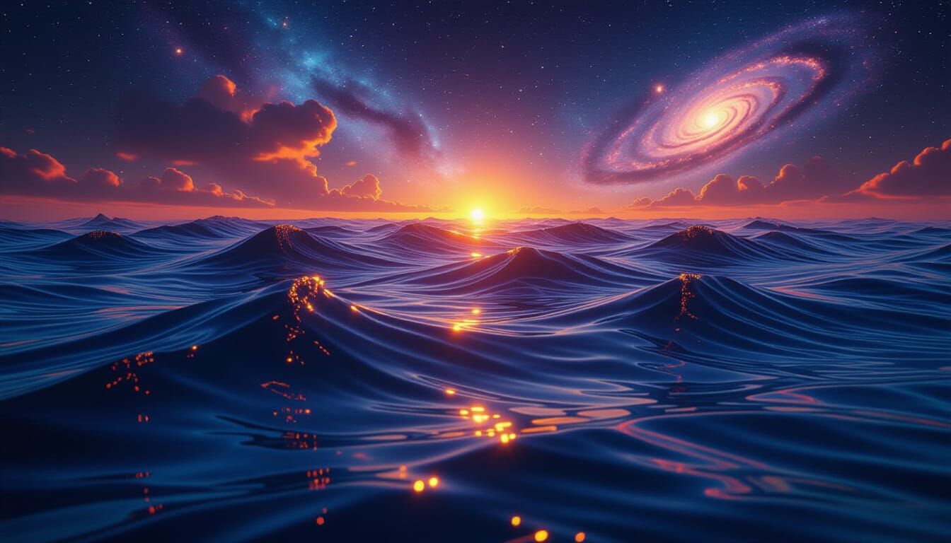 Ocean of Liquid Time Reveals Cosmic Events