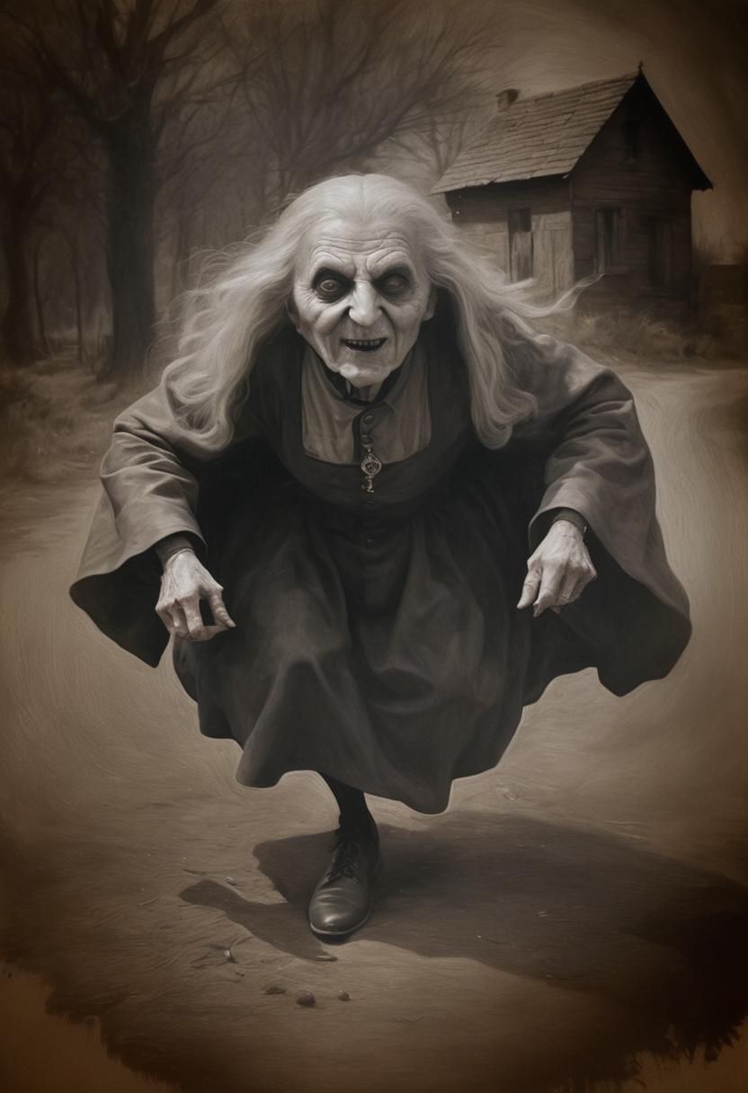 Surreal Psychedelic Gothic Art in Photorealistic Style