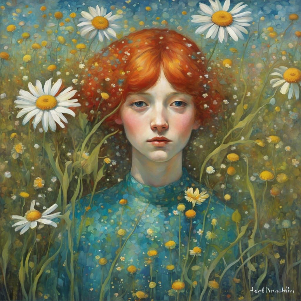 Wildflower in Vibrant Color