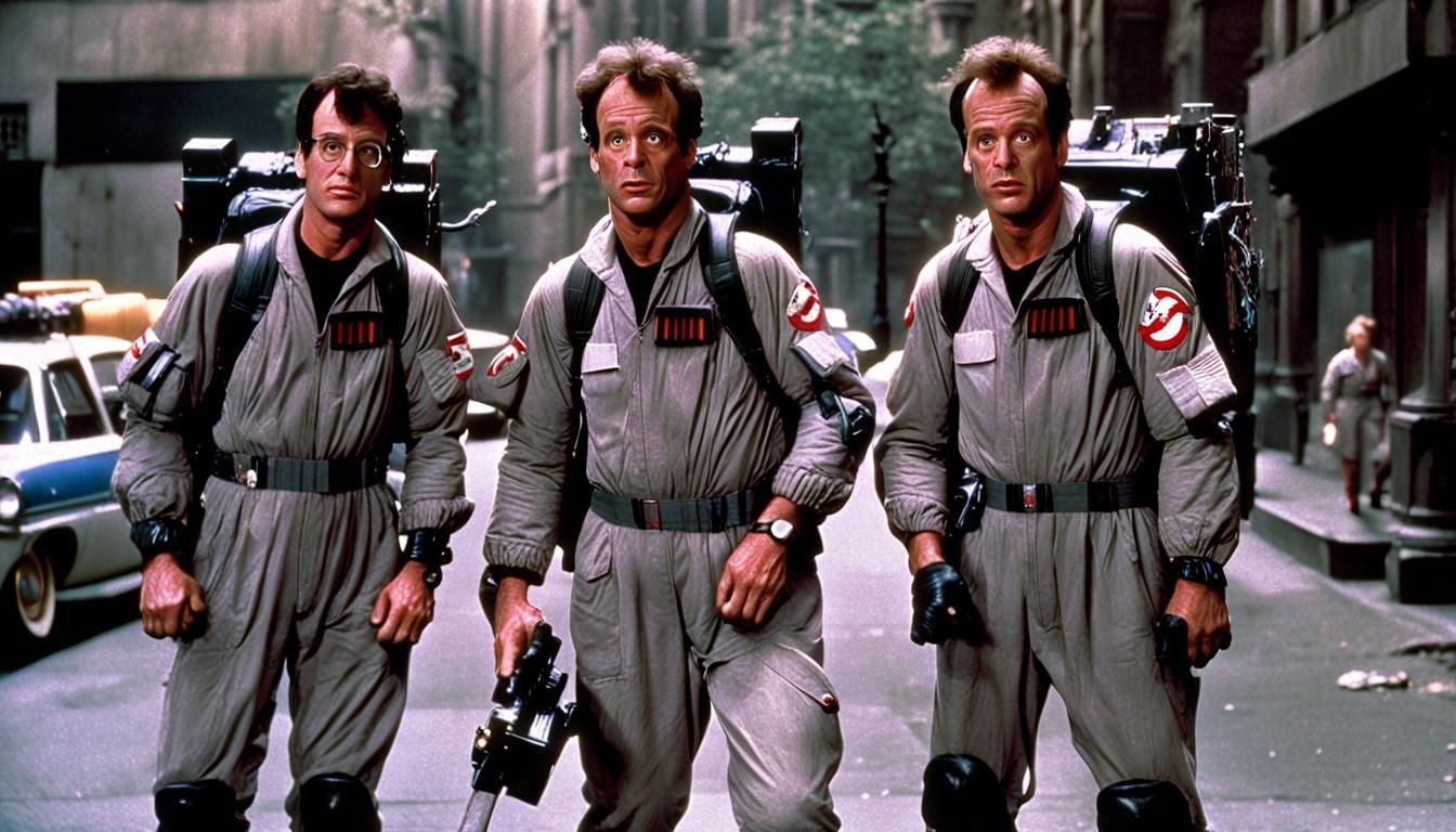 Ghostbusters: Cinematic Film Still in 35mm