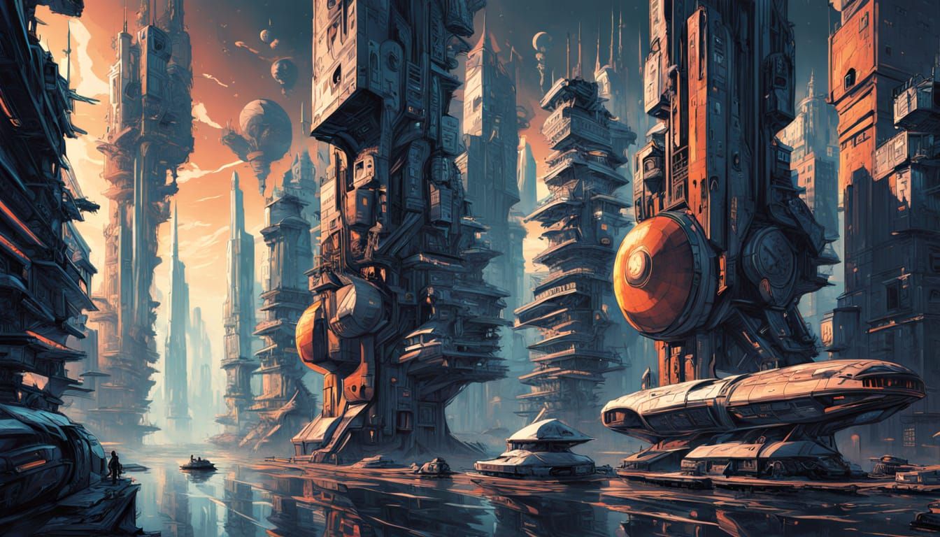 Hyper Realistic Portrait of a Regal Being from Planetville