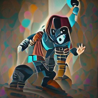 Cayde-6 in the tower dancing
