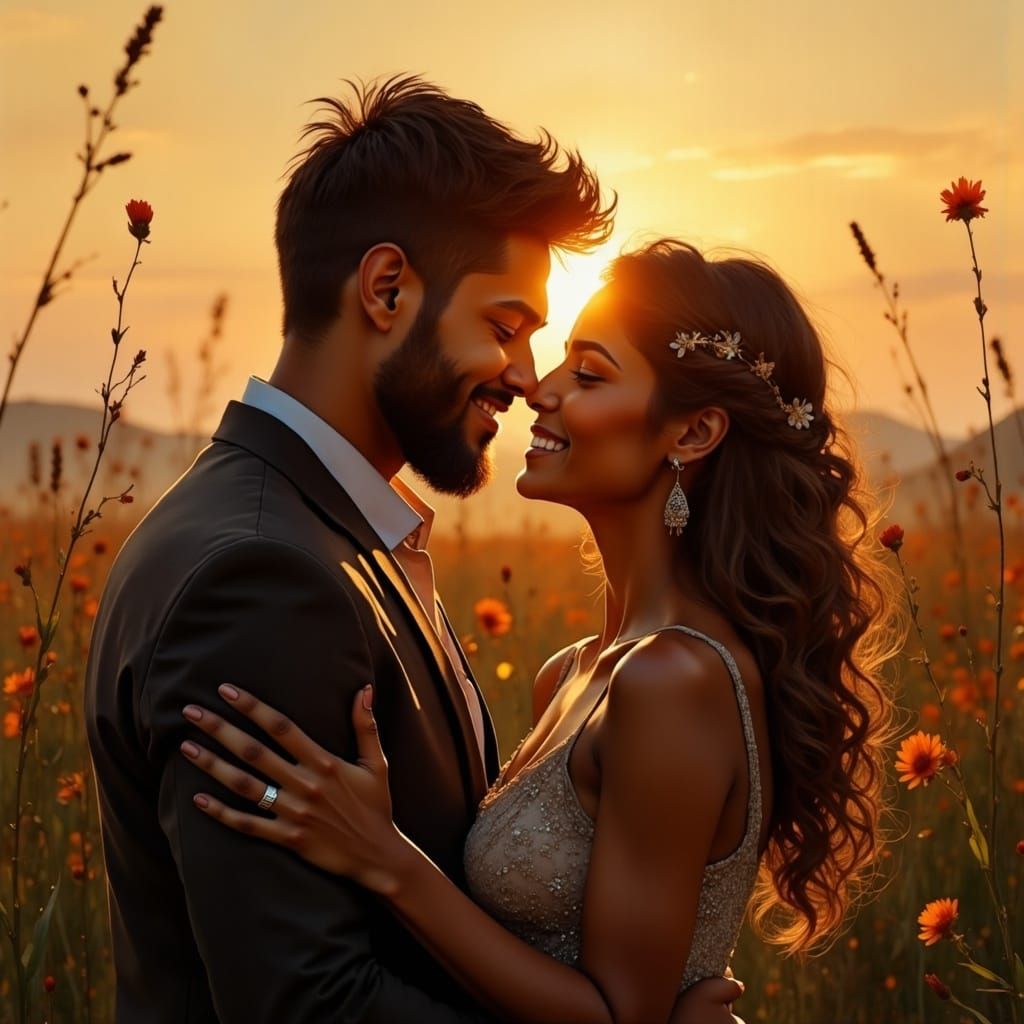 Painterly AI-Generated Image in Flux Style