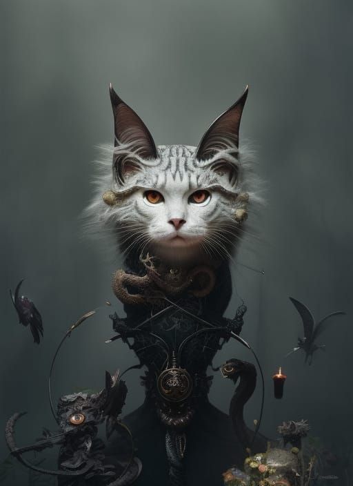 the cat