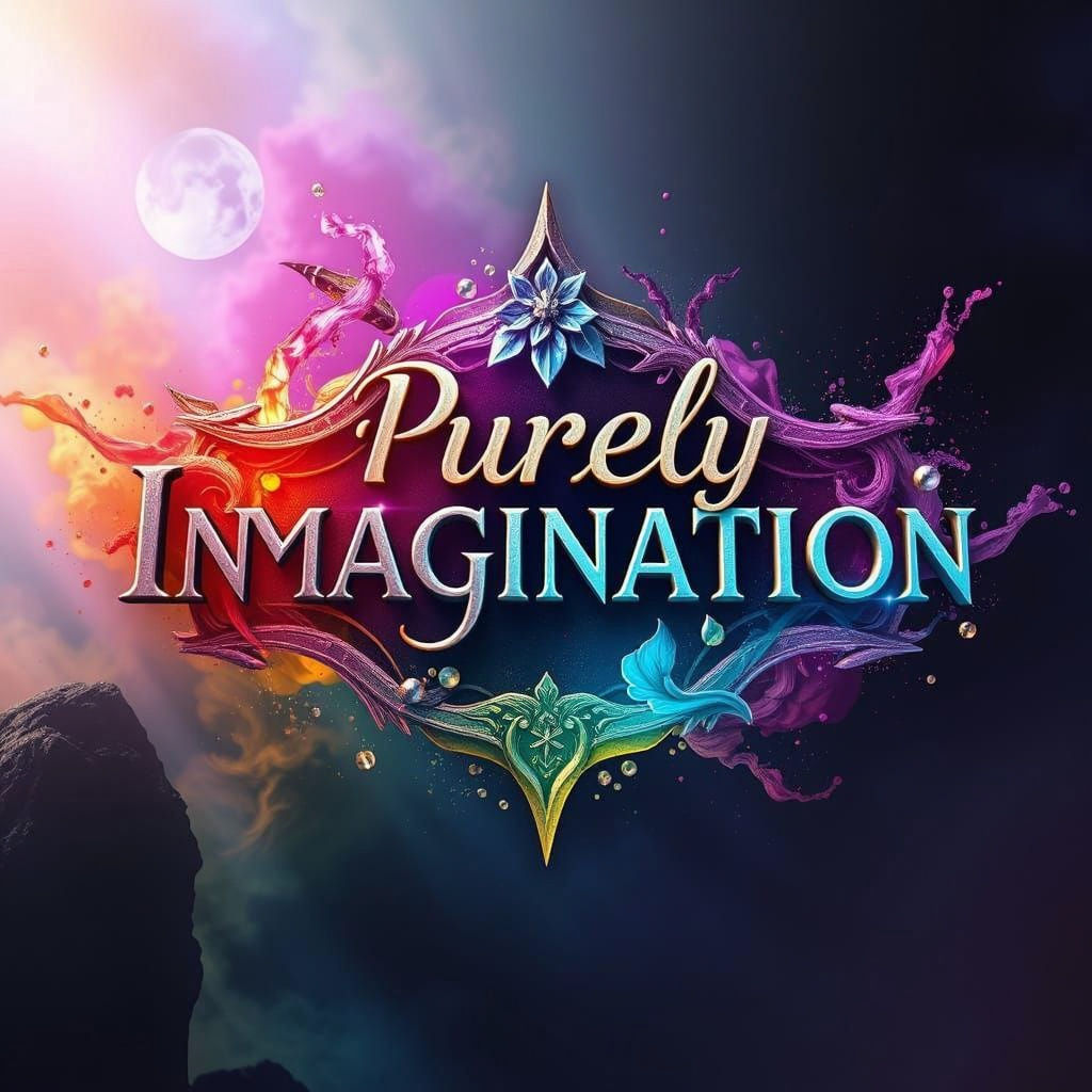 Ethereal Fantasy Logo in Vivid Color