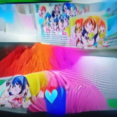 Colorful Anime Art Inspired by Love Live