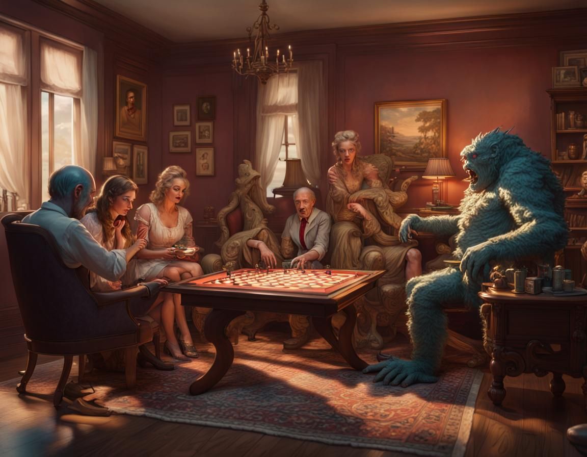 Monster Family Game Night: Ray Harryhausen Style