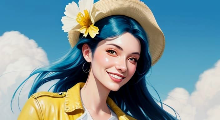 Surrealistic Y in Abstract Style