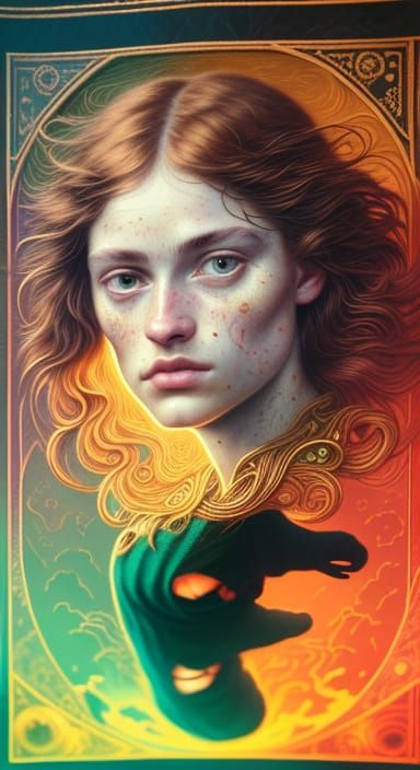 Hyperdetailed Vomit in Pre-Raphaelite Style