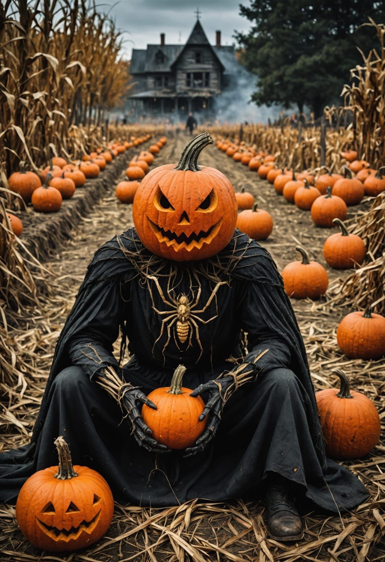 Haunted Harvest Festival with Cursed Shadows