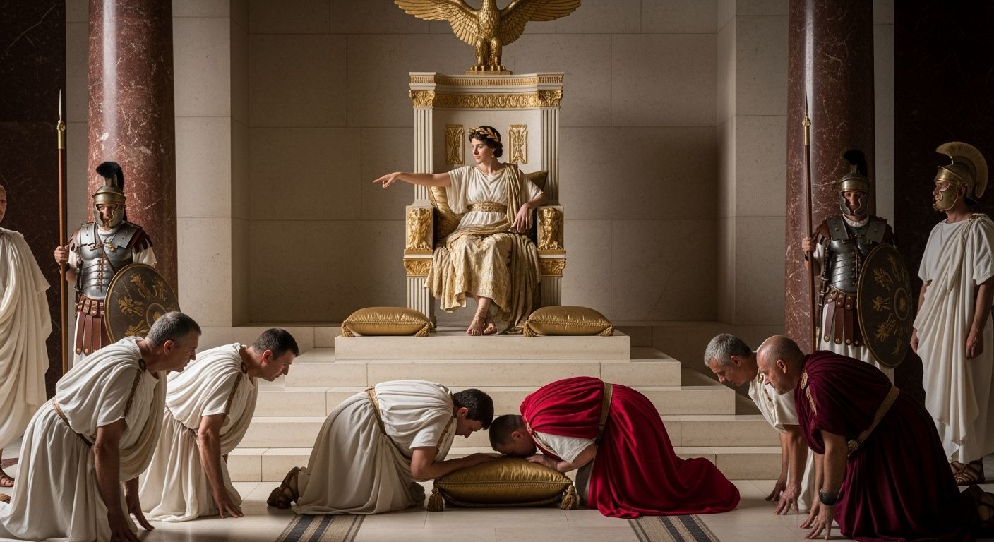 Empress Messalina in Lavish Ancient Roman Palace