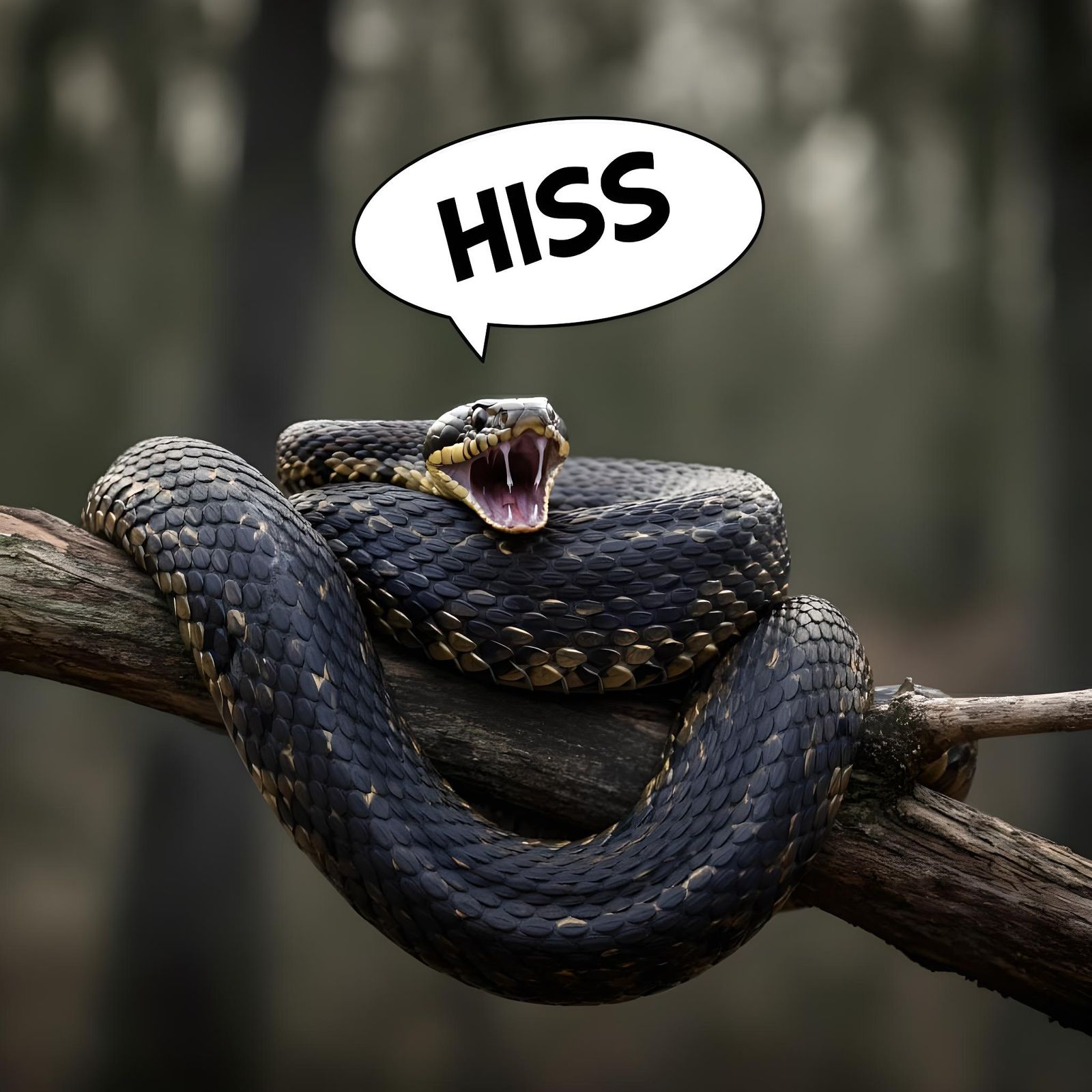 Snake hiss,