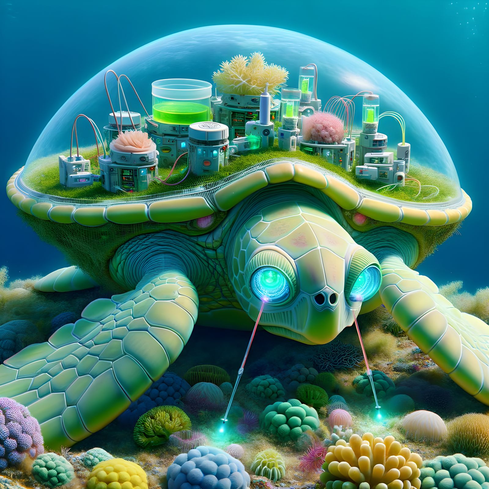 Sentient Sea Turtles