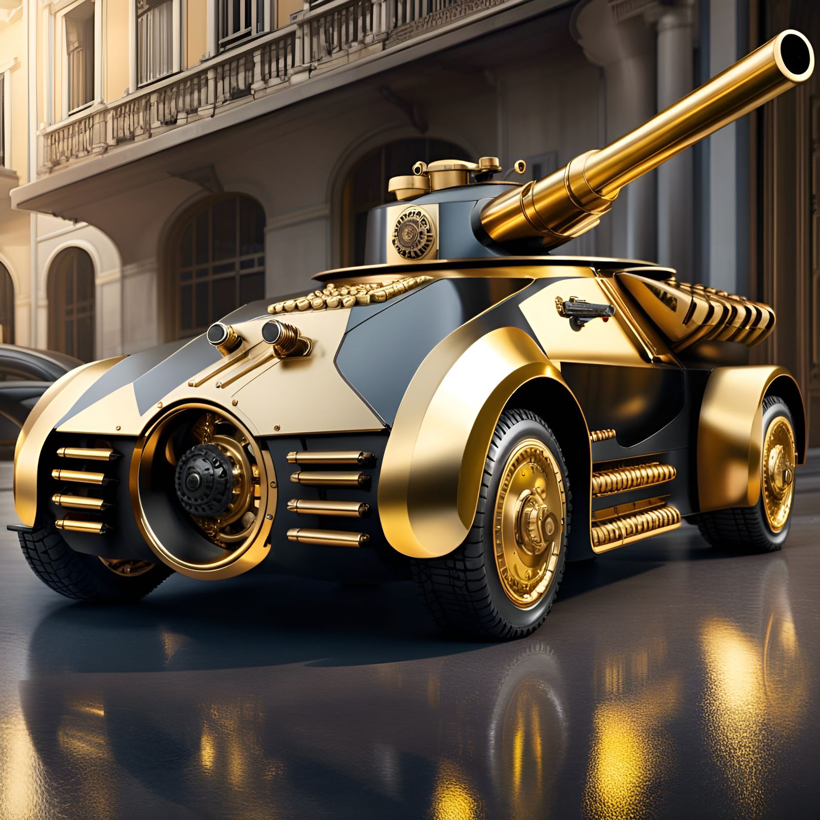 Luxurious Bugatti Tank!