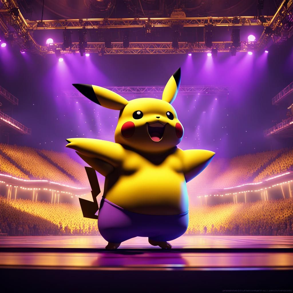 Obese Pikachu Floss Dance: Dark Fantasy Concert