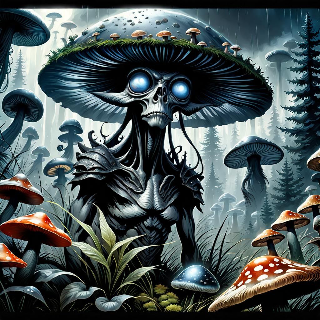 Male Mushroom Creature