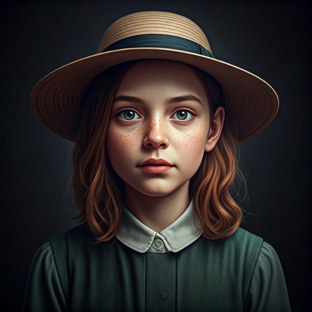 A Quiet Confidence in a Demure Girl