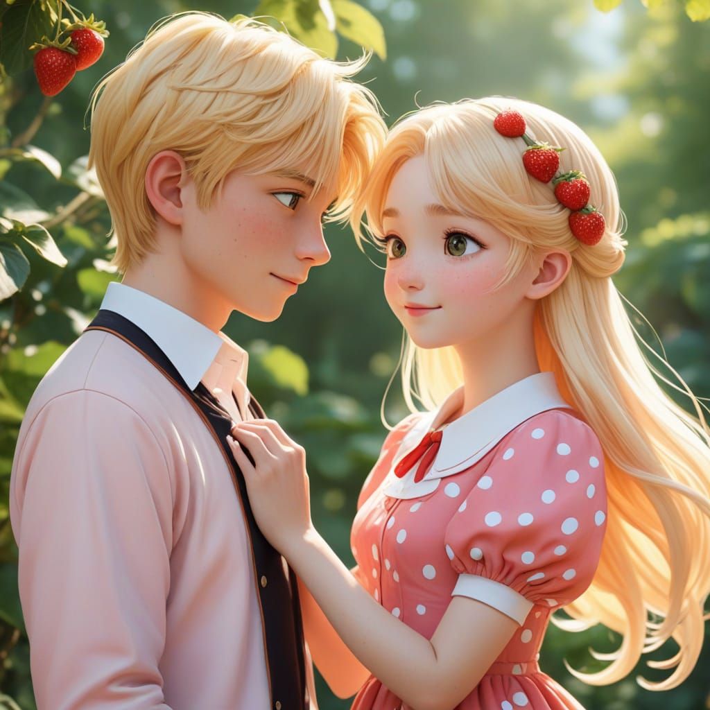 Sweetheart Duo in Whimsical Pastel Hues