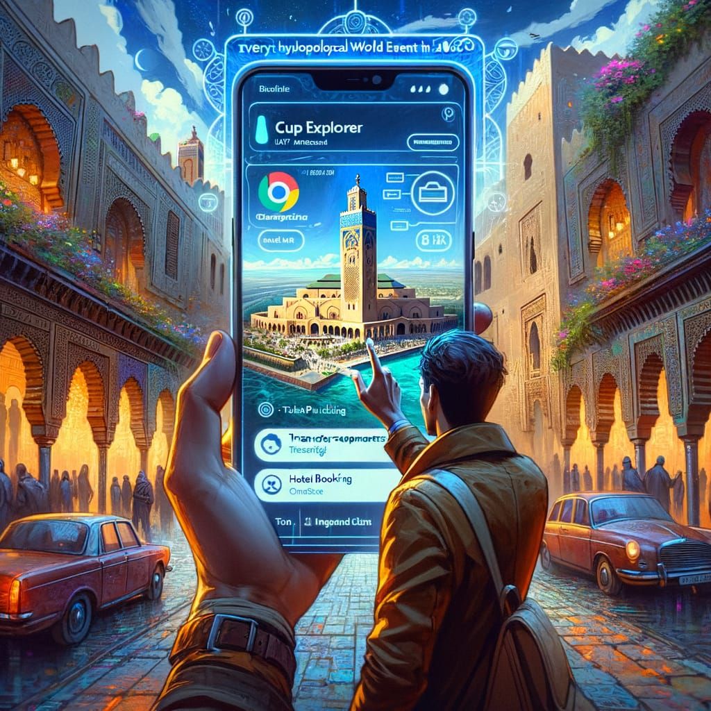 Fantastical Morocco Tourist Experience in 2030 with CupExplo...