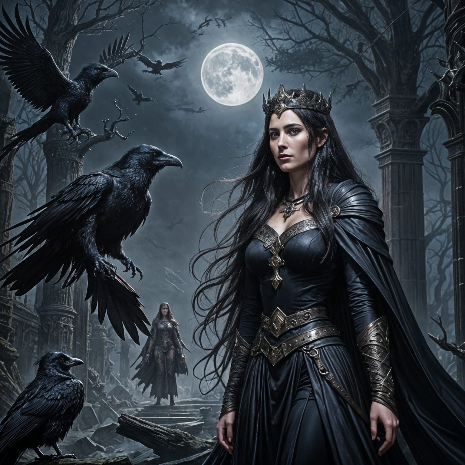 The Morrigan, Irish Goddess of War and Fate