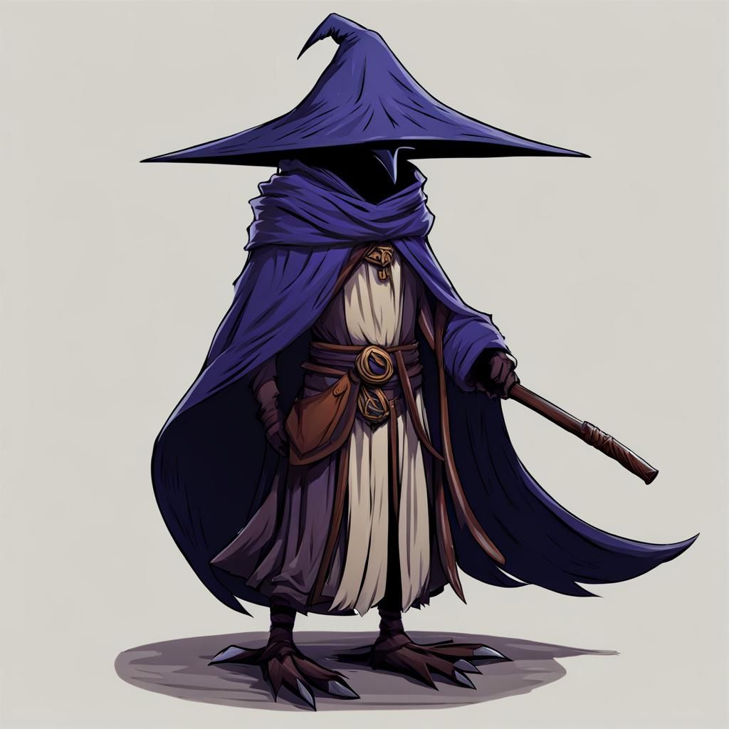 Kenku Druid: An AI-Generated Fantasy Concept