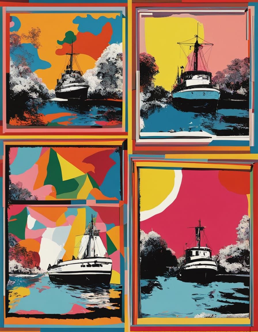 Pop Art Masterpiece Reimagines Le Désespéré