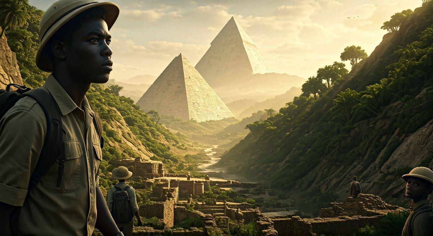 Explorers Discover Hidden Valley of Egyptian Pyramids in Jun...