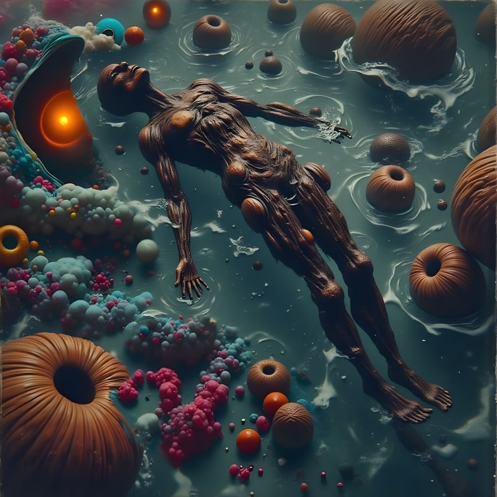 Kaleidoscopic Garden Inspired by Takashi Murakami