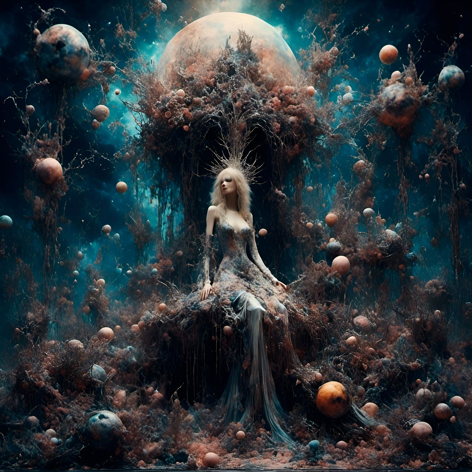 Horrifying Mystical Scene