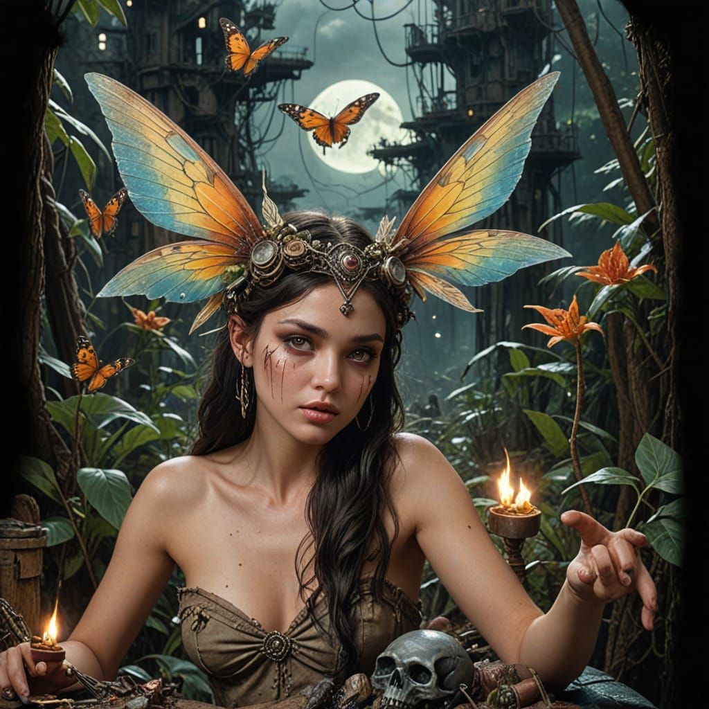 "I don't know John, why do you think I have a shrunken skull...