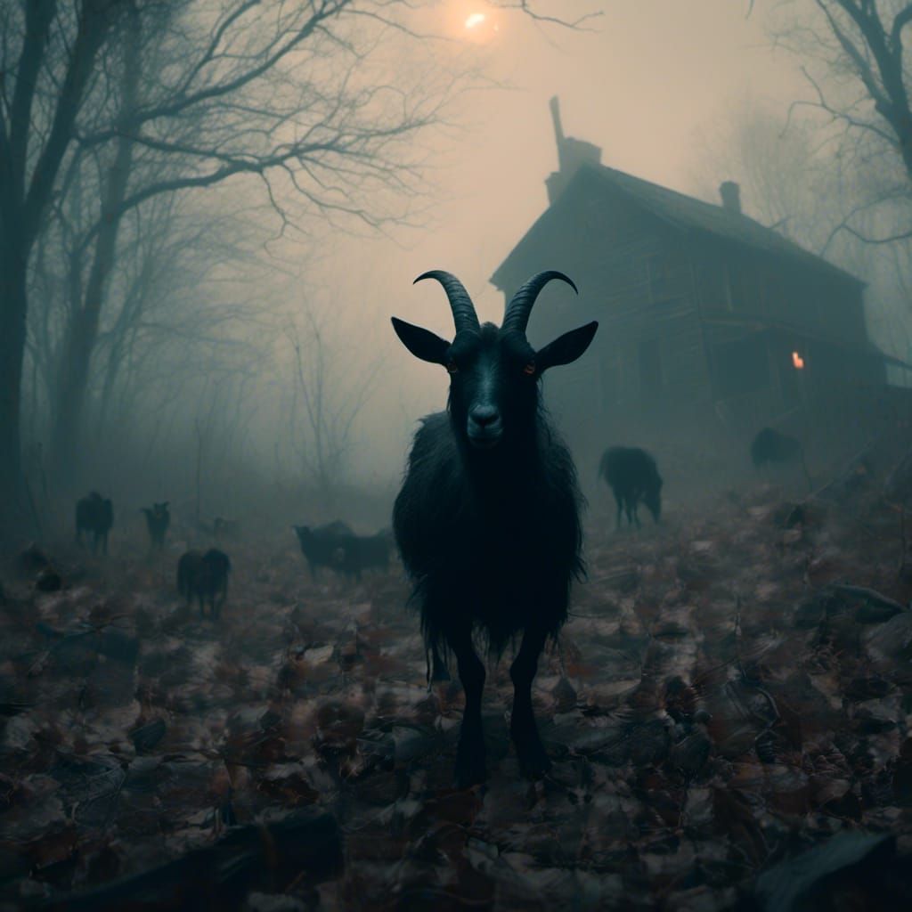 Eerie New England Coven in Noir Style