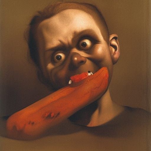 Vampire Still Life Inspired by Classical Art