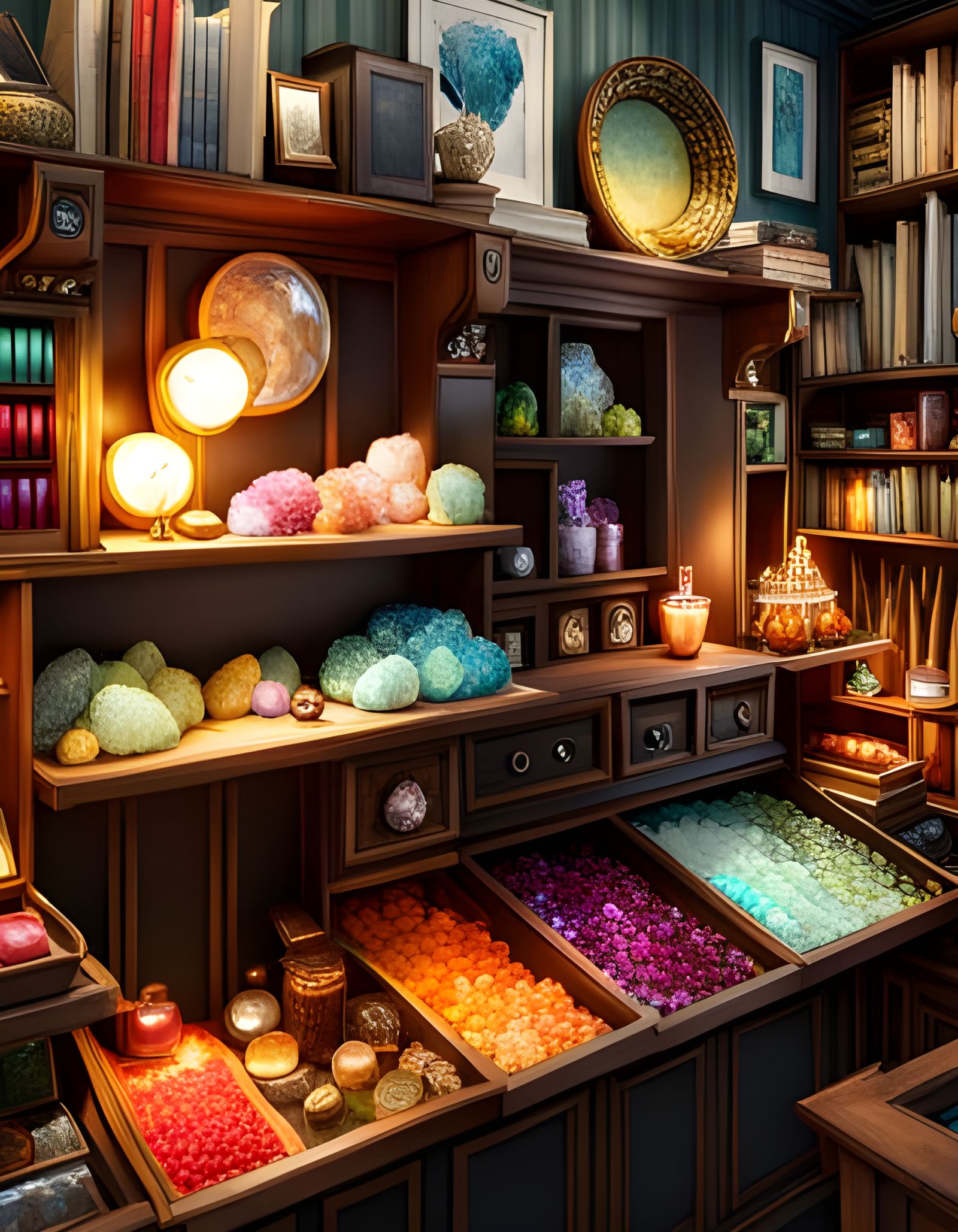 Crystal shop