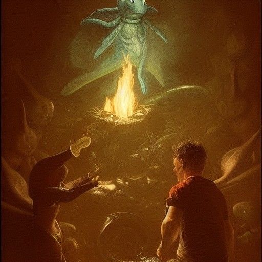 Gordon Ramsay Cooks Squirtle in Horror Style