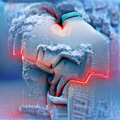 Icy Heart: A Symbol of Cold Love