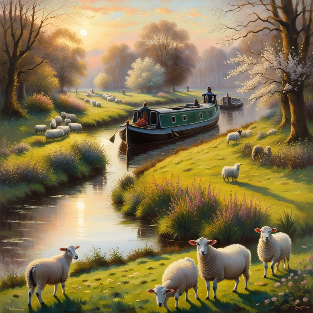 New flowers, Lush green grass, baby lambs, blossom on the trees - I believe spring has arrived