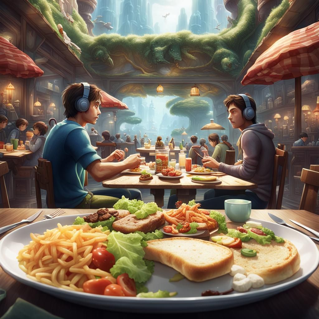 Gamer's Lunch: Reality Meets Fantasy Adventure