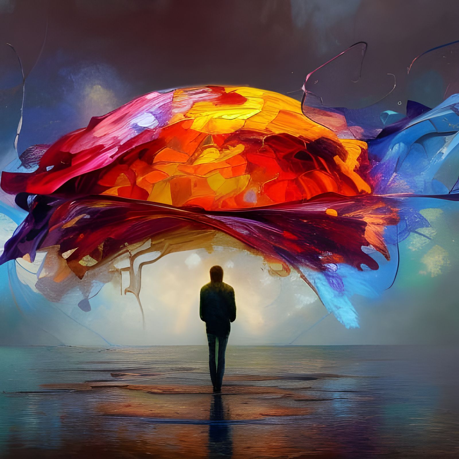 Quantum soul neo-impressionism