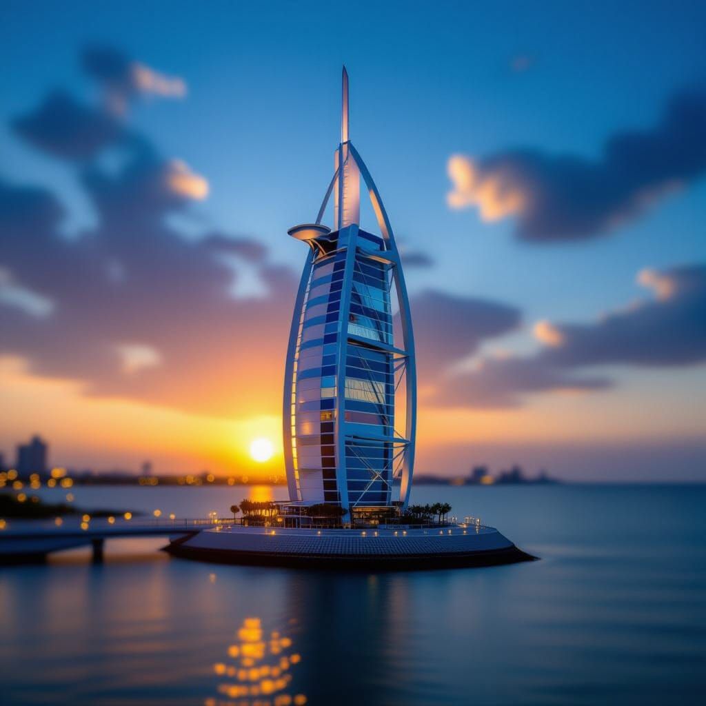 Skyscrapers at Sunset: Professional Photography
