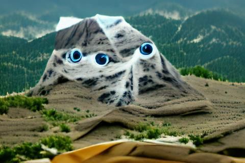 Mountain with Eyes: A Geological Portrait