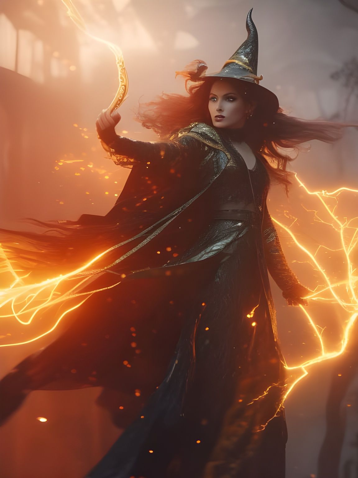 Witch in Battle