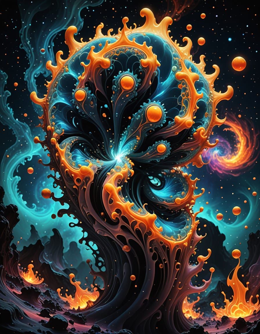 Mandelbrot 3D Fractal Vortex