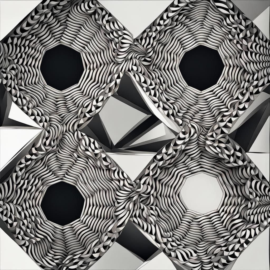 Impossible Geometry Reflected in Infinity Mirror